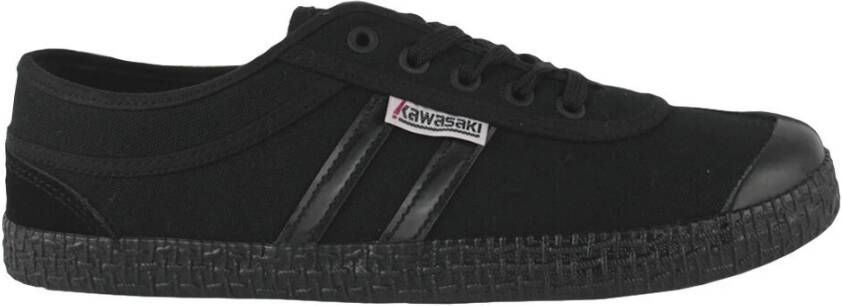 Kawasaki Retro Canvas Schoen All Black Dames