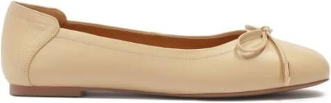 Kazar Beige ballerina's met een opvallende hak Beige Dames