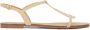 Kazar Beige gekleurde sandalen versierd met gevlochten band Beige Dames - Thumbnail 1