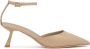 Kazar Studio Semi-open pumps in beige korrelleer Beige Dames - Thumbnail 10