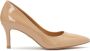 Kazar Versatile beige patent leather pumps - Thumbnail 2