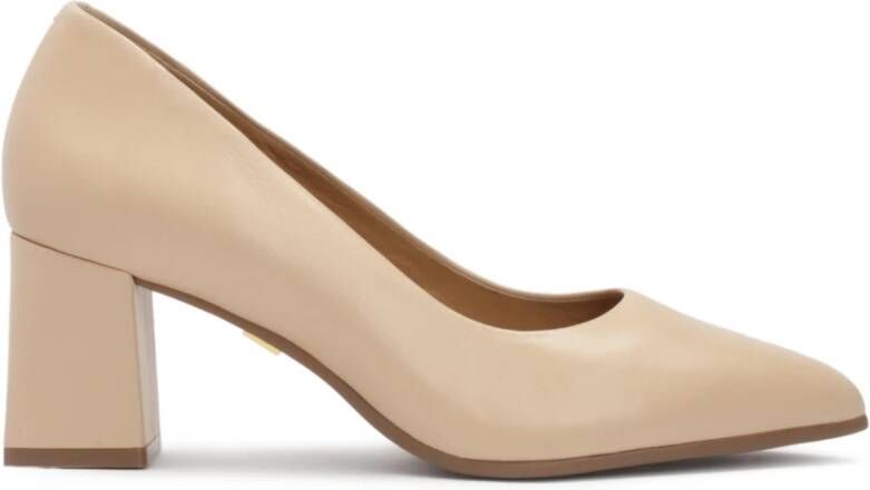 Kazar Beige pumps met comfortabele voering Beige Dames