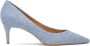 Kazar Blauwe denim stoffen pumps Blue Dames - Thumbnail 1