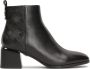 Kazar Booties versierd met reliëfpatroon Black Dames - Thumbnail 2