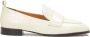 Kazar Bright leren loafers op een contrasterende zool Beige Dames - Thumbnail 2