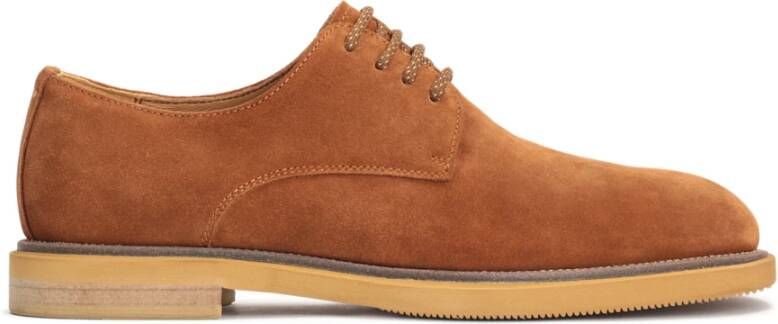 Kazar Bruin suède urban stijl heren derby schoenen Brown Heren