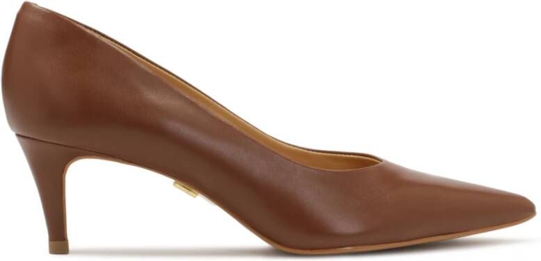 Kazar Bruine lage stiletto pumps Brown Dames