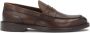 Kazar Bruine loafers met leren zool Brown Heren - Thumbnail 1