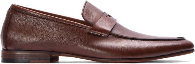 Kazar Bruine loafers voor mannen Brown Heren