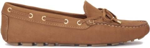 Kazar Bruine nubuck mocassins Brown Dames