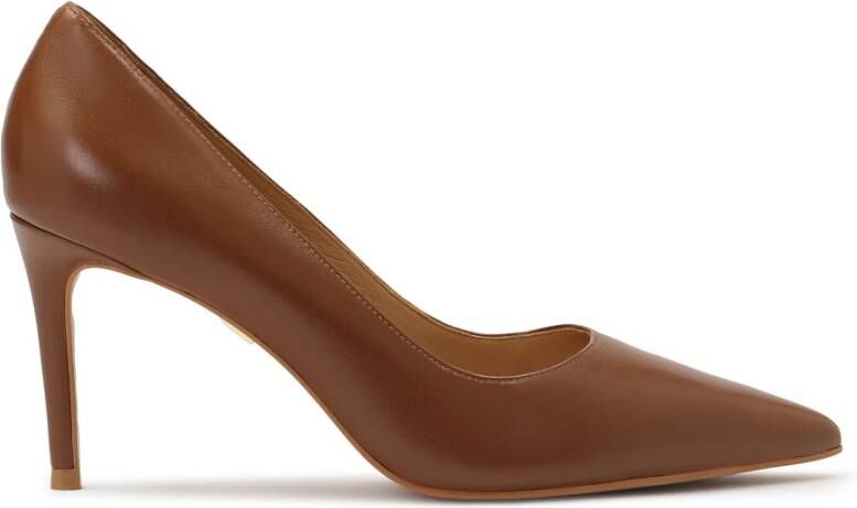 Kazar Bruine pumps met een comfortabele hak Brown Dames