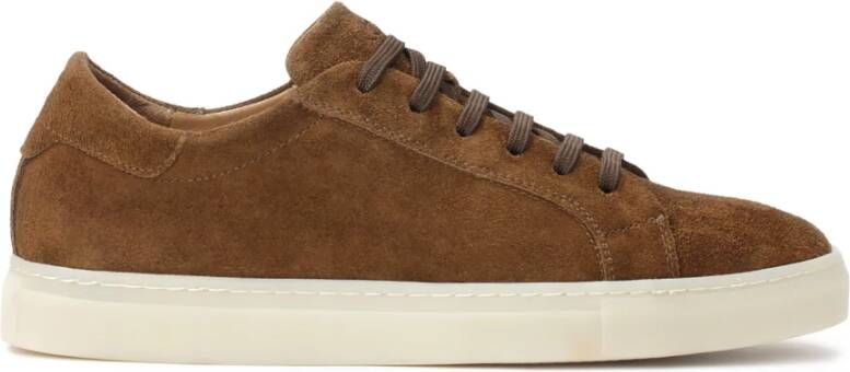 Kazar Bruine sneakers met lage bovenkant Brown Heren