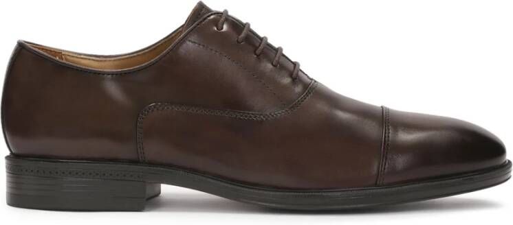 Kazar Casual halfschoenen voor heren met cap toe neus Brown Heren