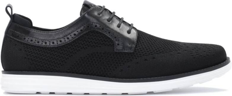 Kazar Casual Stoffen Veterschoenen Black Heren