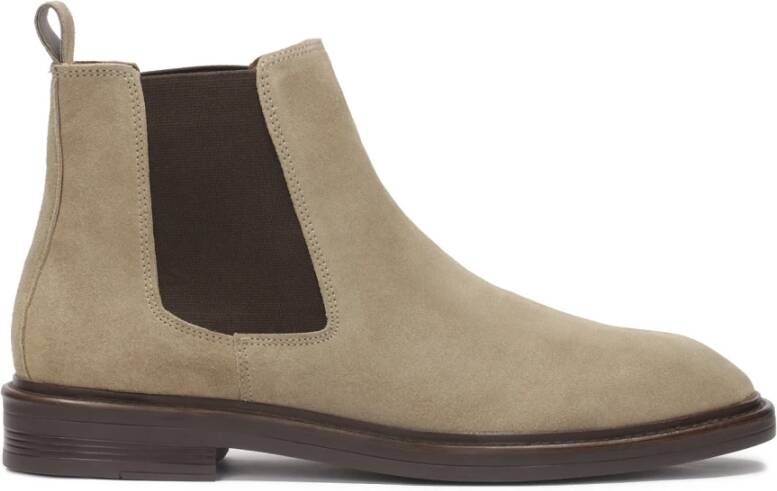 Kazar Chelsea boots voor heren met elastische inzetstukken Beige Heren