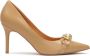 Kazar Chique stiletto's met sieradenversiering Beige Dames - Thumbnail 1