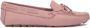 Kazar Comfortabele beige nubuck mocassins Pink Dames - Thumbnail 1