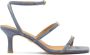 Kazar Denim stof sandalen met lage hak Blue Dames - Thumbnail 1