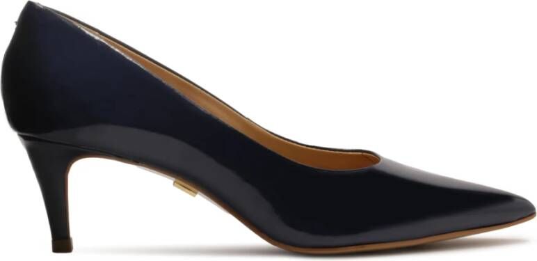 Kazar Donkerblauwe lakleren pumps Blue Dames