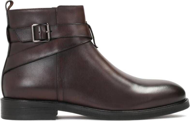 Kazar Elegante Bruine Leren Herenschoenen Brown Heren