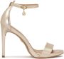 Kazar Elegante gouden stiletto sandalen met enkelband Yellow Dames - Thumbnail 1