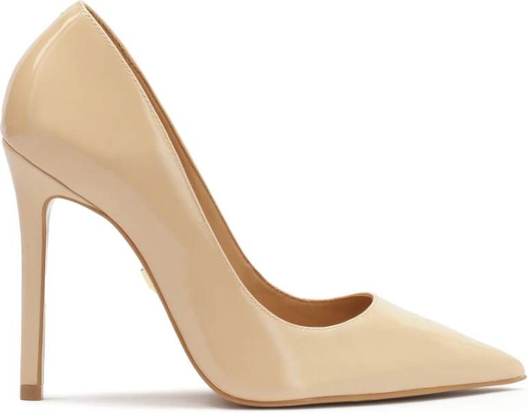 Kazar Gelakte hoge hakken pumps Beige Dames