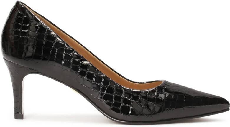 Kazar Gelakte pumps met een medium hak Black Dames