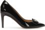 Kazar Gelakte pumps met strik Black Dames - Thumbnail 2