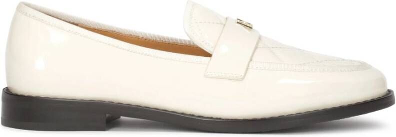 Kazar Gestikte lakleren loafers Beige Dames