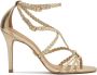 Kazar Gouden sandalen met gevlochten bandjes Yellow Dames - Thumbnail 1