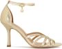 Kazar Gouden sandalen met ingebouwde hakken Yellow Dames - Thumbnail 1