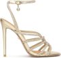 Kazar Gouden sandalen versierd met kristallen Yellow Dames - Thumbnail 2