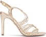 Kazar Gouden stiletto sandalen met dunne bandjes Yellow Dames - Thumbnail 1