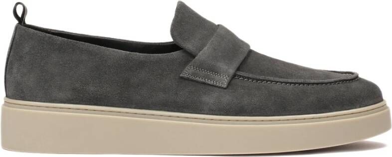 Kazar Grafiet Slip-On Sneakers Gray Heren