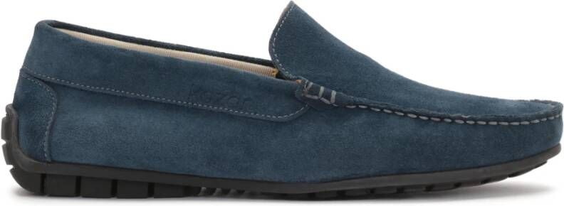 Kazar Heren Driving Moc type instap mocassins Blue Heren