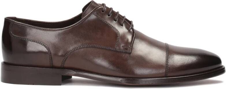 Kazar Heren formele derby schoenen met open vampen uit de Limited Collection Brown Heren