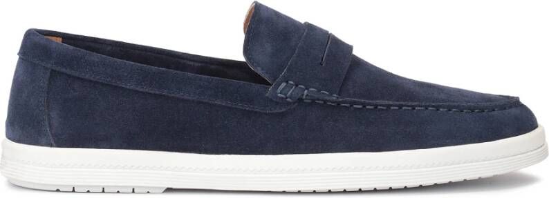 Kazar Heren instap marineblauwe sneakers Blue Heren