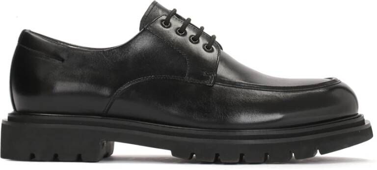 Kazar Heren klassieke stijl leren Derby schoenen Black Heren