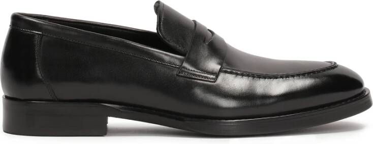 Kazar Heren loafers in glad korrelleer Black Heren