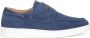 Kazar Heren marineblauwe casual schoenen gestyled als zwijnschoenen Blue Heren - Thumbnail 1