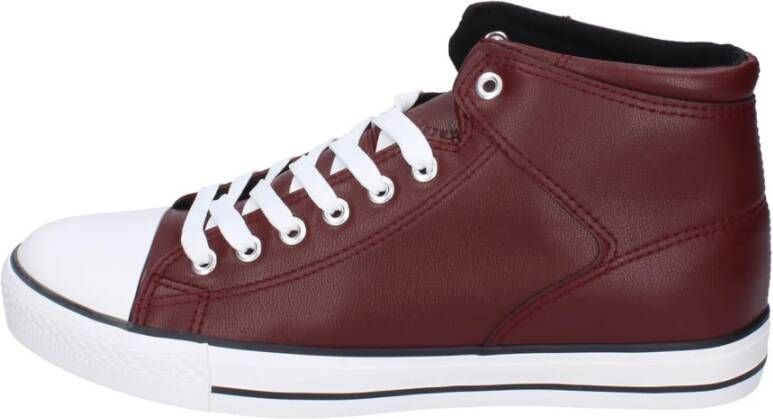 Kazar Heren Synthetisch Leren Sneakers Red Heren