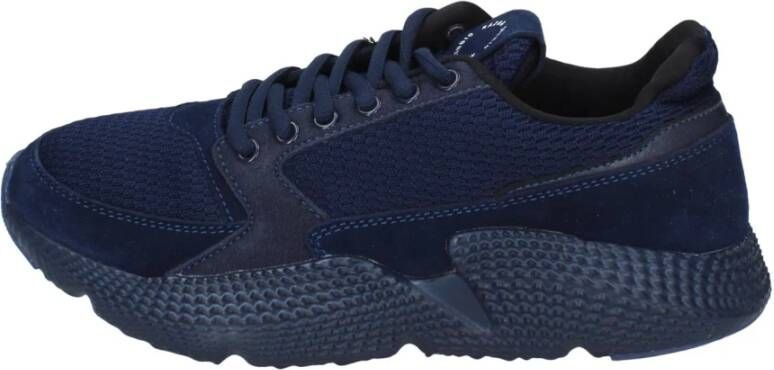 Kazar Heren Textiel Sneakers Blue Heren