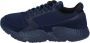 Kazar Studio Heren Textiel Sneakers Blue Heren - Thumbnail 4