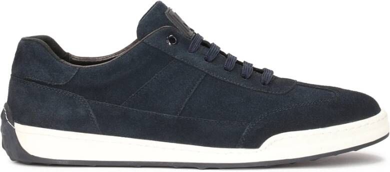 Kazar Herensportieve veterschoenen op een contrasterende zool Blue Heren