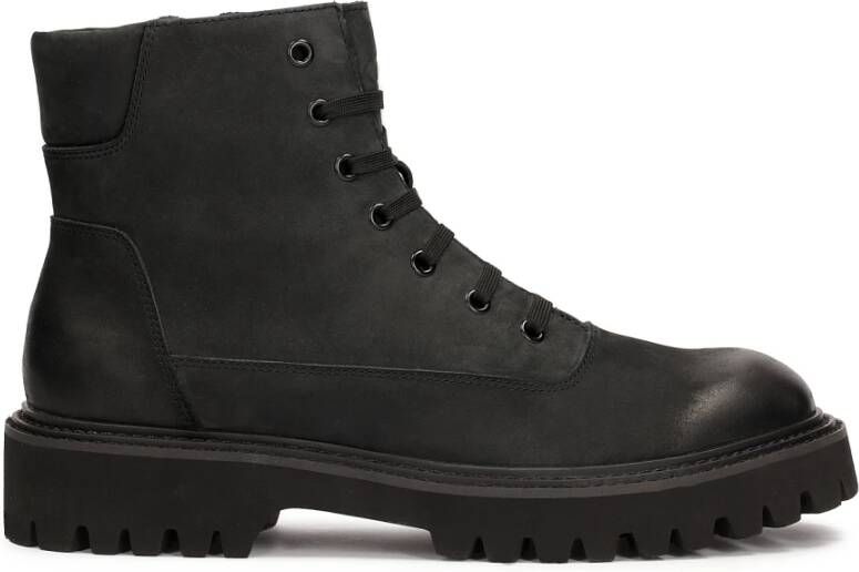 Kazar Klassieke heren nubuck laarzen Black Heren