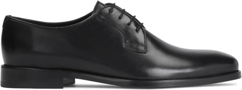 Kazar Klassieke leren Derby schoenen voor mannen in een universele kleur Black Heren