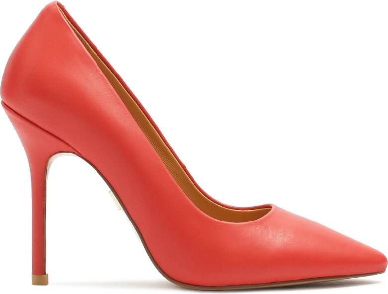 Kazar Klassieke rode pumps met puntige neus Red Dames