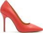 Kazar Klassieke rode pumps met puntige neus Red Dames - Thumbnail 1