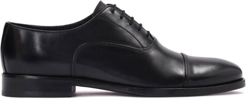 Kazar Klassieke zwarte Oxford-schoenen met neuskap Black Heren