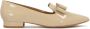 Kazar Lakleren platte pumps met een strik Beige Dames - Thumbnail 1